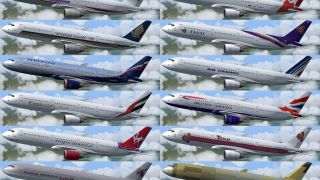 Screenshot 1 — Lufthansa Airbus A350 Demo 03