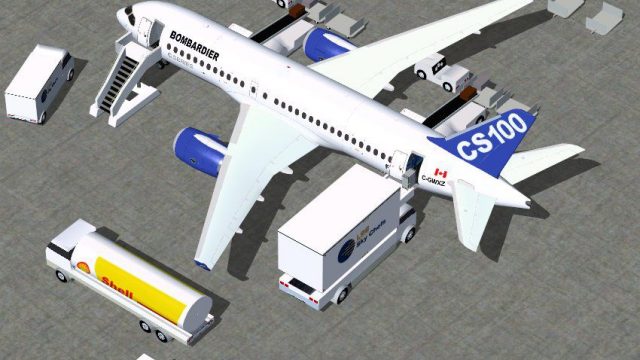 Screenshot 1 — House Colors Bombardier FTV5 C-GWXZ