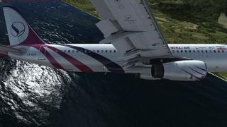 Screenshot 2 — Meraj Air Airbus A320 AIE