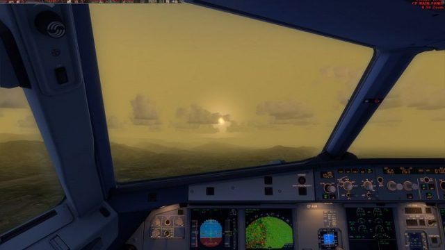 Screenshot 1 — Meraj Air Airbus A320 AIE