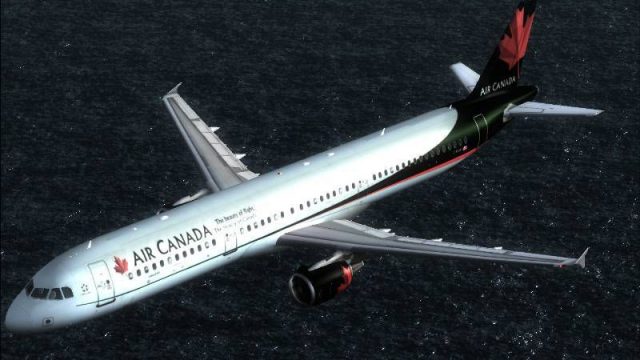 Screenshot 1 — Air Canada Airbus A321 CFM (Fictional)