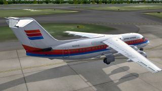 Screenshot 3 — United Express BAe 146-200
