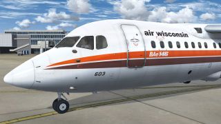 Screenshot 2 — Air Wisconsin BAe 146-200