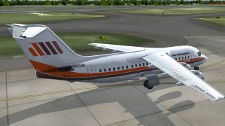 Screenshot 3 — Air Wisconsin BAe 146-200
