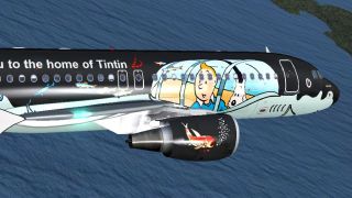 Screenshot 1 — Brussels Airlines Airbus A320 OO-SNB