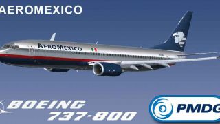 Screenshot 1 — Aeromexico Boeing 737-800