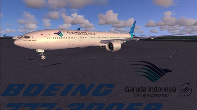 Screenshot 1 — Garuda Indonesia Boeing 777-300ER