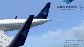 Screenshot 3 — Garuda Indonesia Boeing 737-800 PK-GEQ