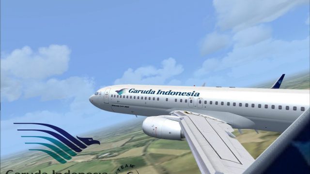 Screenshot 1 — Garuda Indonesia Boeing 737-800 PK-GEQ