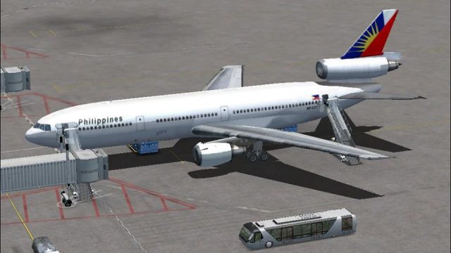 Screenshot 1 — Philippine Airlines Douglas DC-10-30