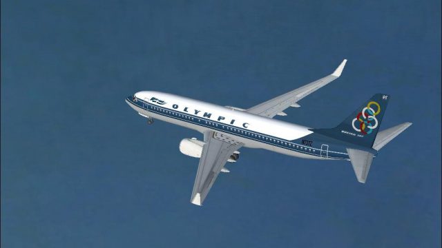 Screenshot 1 — Olympic Airlines Boeing 737-800