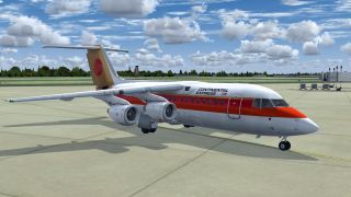 Screenshot 3 — Continental Express BAe 146-200