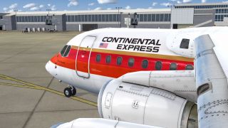 Screenshot 2 — Continental Express BAe 146-200