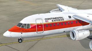 Screenshot 4 — Continental Express BAe 146-200