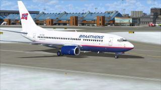 Screenshot 1 — Braathens Boeing 737-705 LN-TUD
