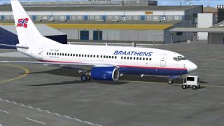 Screenshot 1 — Braathens Boeing 737-705 LN-TUM