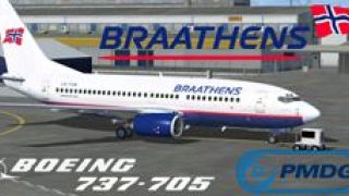 Screenshot 2 — Braathens Boeing 737-705 LN-TUM