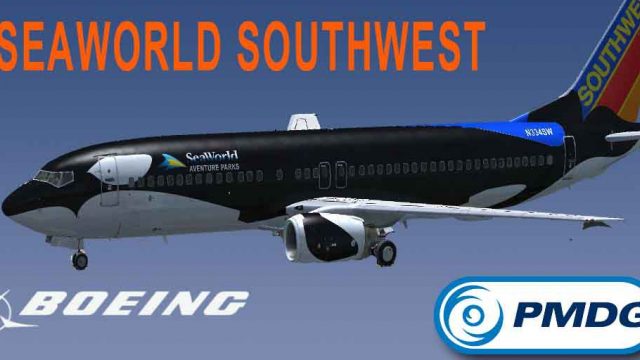 Screenshot 1 — Southwest Airlines Boeing 737-800 Shamu