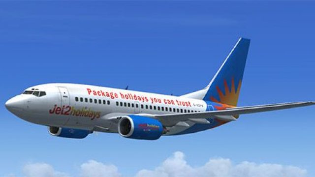 Screenshot 1 — Jet2 Holidays Boeing 737-600 (Fictional)