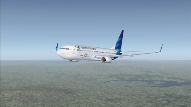 Screenshot 1 — Garuda Indonesia Boeing 737-800 PK-GFR