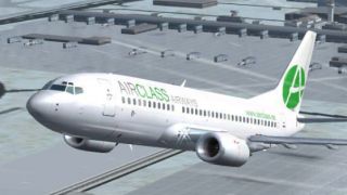 Screenshot 2 — AirClass Airways Boeing 737-33A