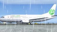 Screenshot 3 — AirClass Airways Boeing 737-33A