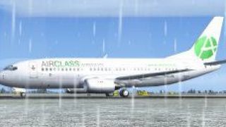 Screenshot 3 — AirClass Airways Boeing 737-33A