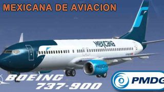 Screenshot 1 — Mexicana Boeing 737-800NGX WL