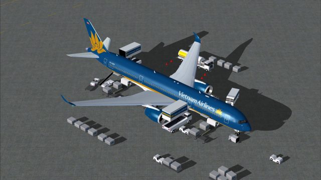 Screenshot 1 — Vietnam Airlines Airbus A350-900 V4