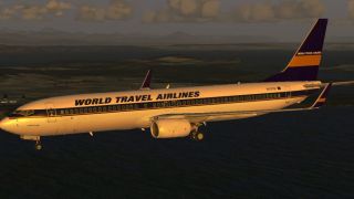 Screenshot 1 — World Tarvel Boeing 737-900NGX WL