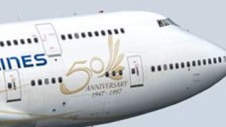Screenshot 1 — Singapore Airlines Boeing 747-400 PW 