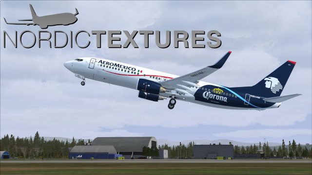 Screenshot 1 — AeroMexico Boeing 737-800NGX