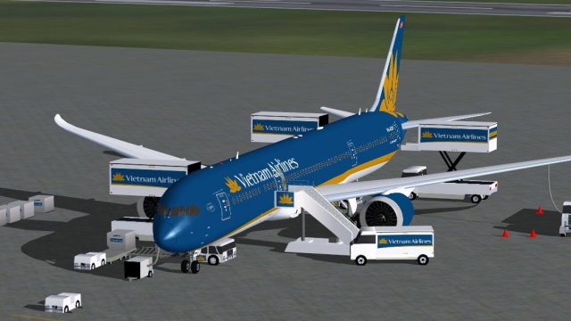 Screenshot 1 — Vietnam Airlines Boeing 787-9 V5