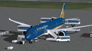Screenshot 1 — Vietnam Airlines Boeing 787-9 V5