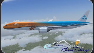 Screenshot 3 — KLM "Orange Koningtag Special" 777-300ER