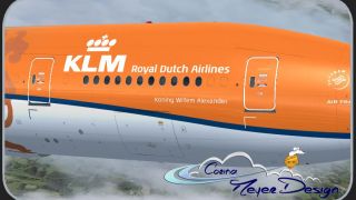 Screenshot 2 — KLM "Orange Koningtag Special" 777-300ER