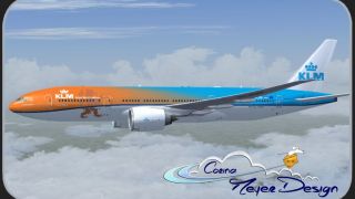 Screenshot 2 — KLM "Orange Koningtag Special" Boeing 777-200LR