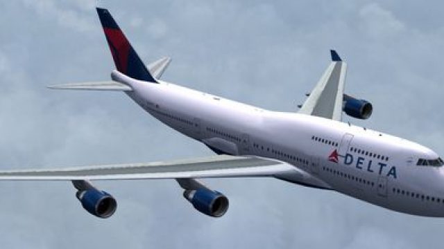 Screenshot 1 — Delta Airlines Boeing 747-400 N663US
