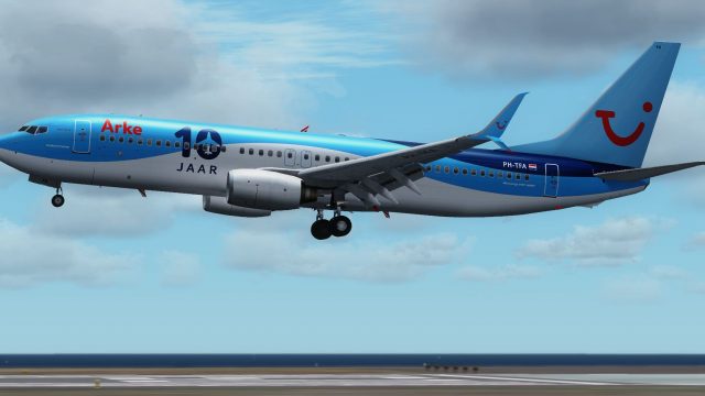Screenshot 1 — Arke Boeing 737-800 PH-TFA