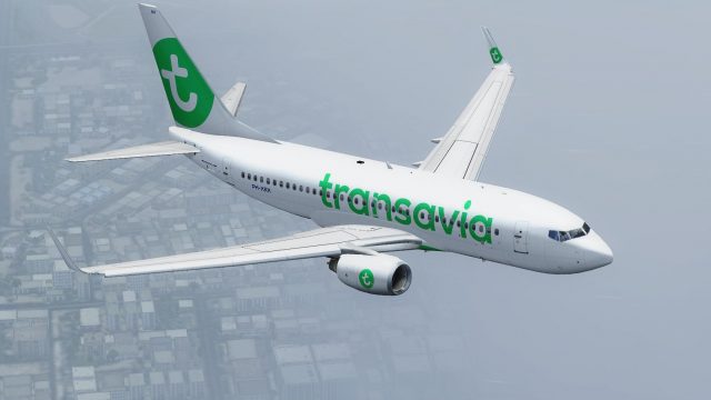 Screenshot 1 — Transavia Boeing 737-700 PH-XRX