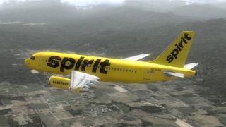 Screenshot 3 — Spirit Airlines Airbus A319