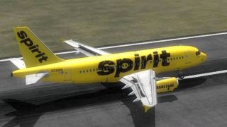 Screenshot 5 — Spirit Airlines Airbus A319