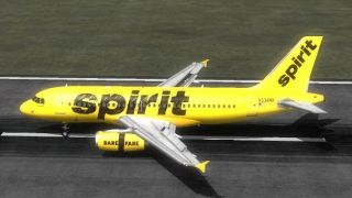 Screenshot 2 — Spirit Airlines Airbus A319