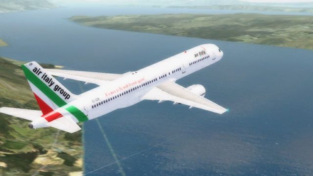 Screenshot 1 — Air Italy Boeing 757-200 EI-IGB