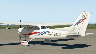 Screenshot 1 — Cessna 172SP Waves (G-FBGA)