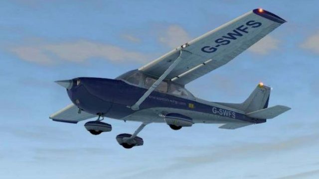 Screenshot 1 — Cessna 172SP Scottish Wings (G-SWFS)