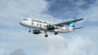 Screenshot 33 — Project Airbus A319 With FD-FMC Panel