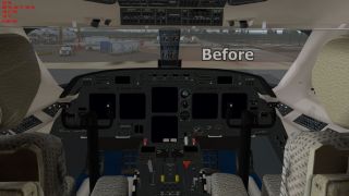 Screenshot 2 — Gulfstream G-IV SP Cockpit Upgrade