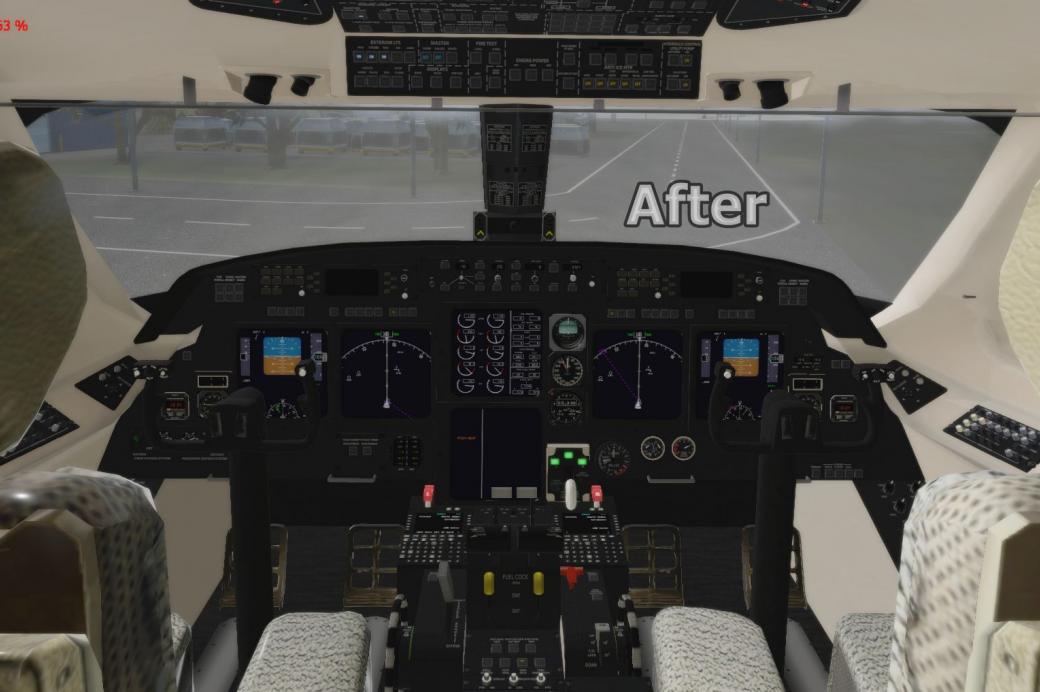 Boeing 737-800 Cockpit Textures Upgrade for FSX