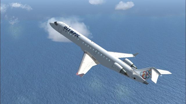 Screenshot 1 — Olympic Airlines Bombardier CRJ 700
